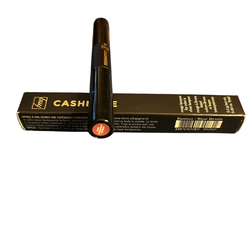 fmg Cashmere Lip Color and Clear Lacquer